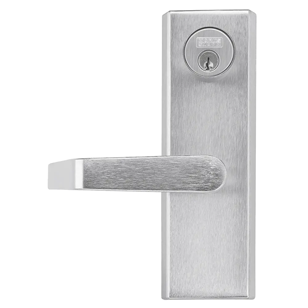 Marks USA MESC600F/26D Lever Trim with Escutcheon, Storeroom Function for M9900 Series, SC1, Satin Chrome