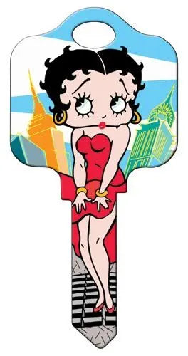 SC1-B2 Betty Boop Keys Schlage Betty Boop in New York
