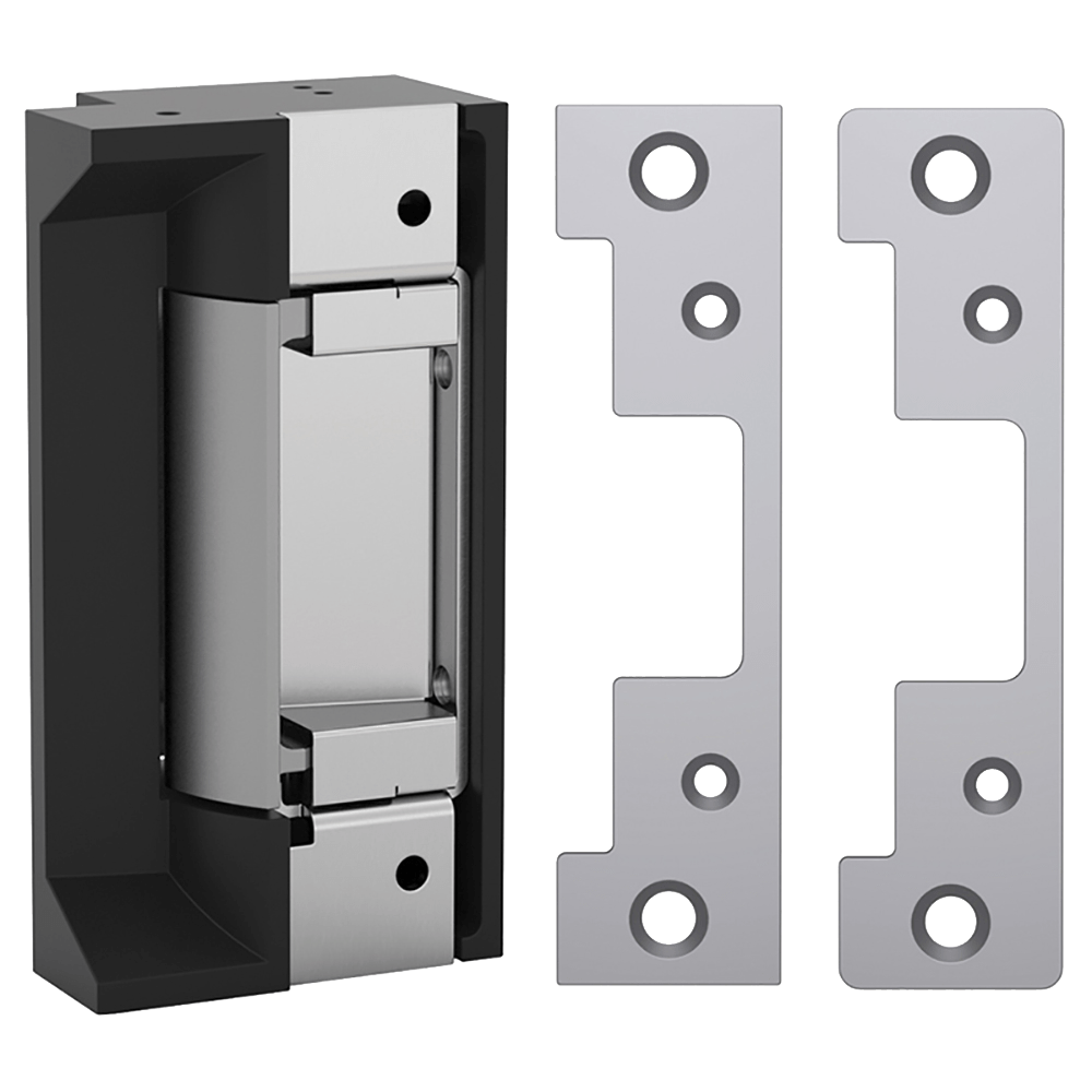 HES 5000C-630-LBM Grade 1 Electric Strike, Fail Safe/Fail Secure, 12/24 VDC, Latchbolt Monitor, Satin Stainless Steel