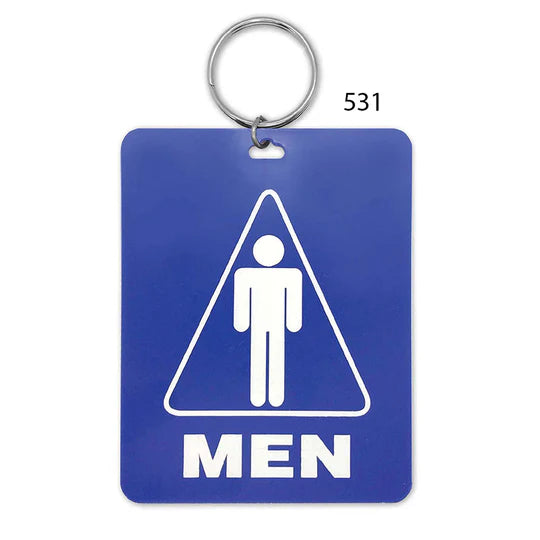 Lucky Line 53100 Mens Restroom Tag 10 Per Pack
