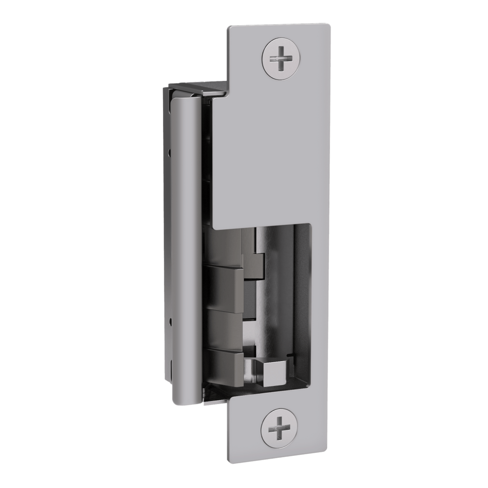 HES 8500-629-LBM Fail Safe/Fail Secure, Body Only, 12/24VDC Electric Strike, Latchbolt Monitor, Bright Stainless Steel Finish