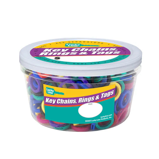 Lucky Line 16725 Key Identifier Medium Asst 200 Per Jar