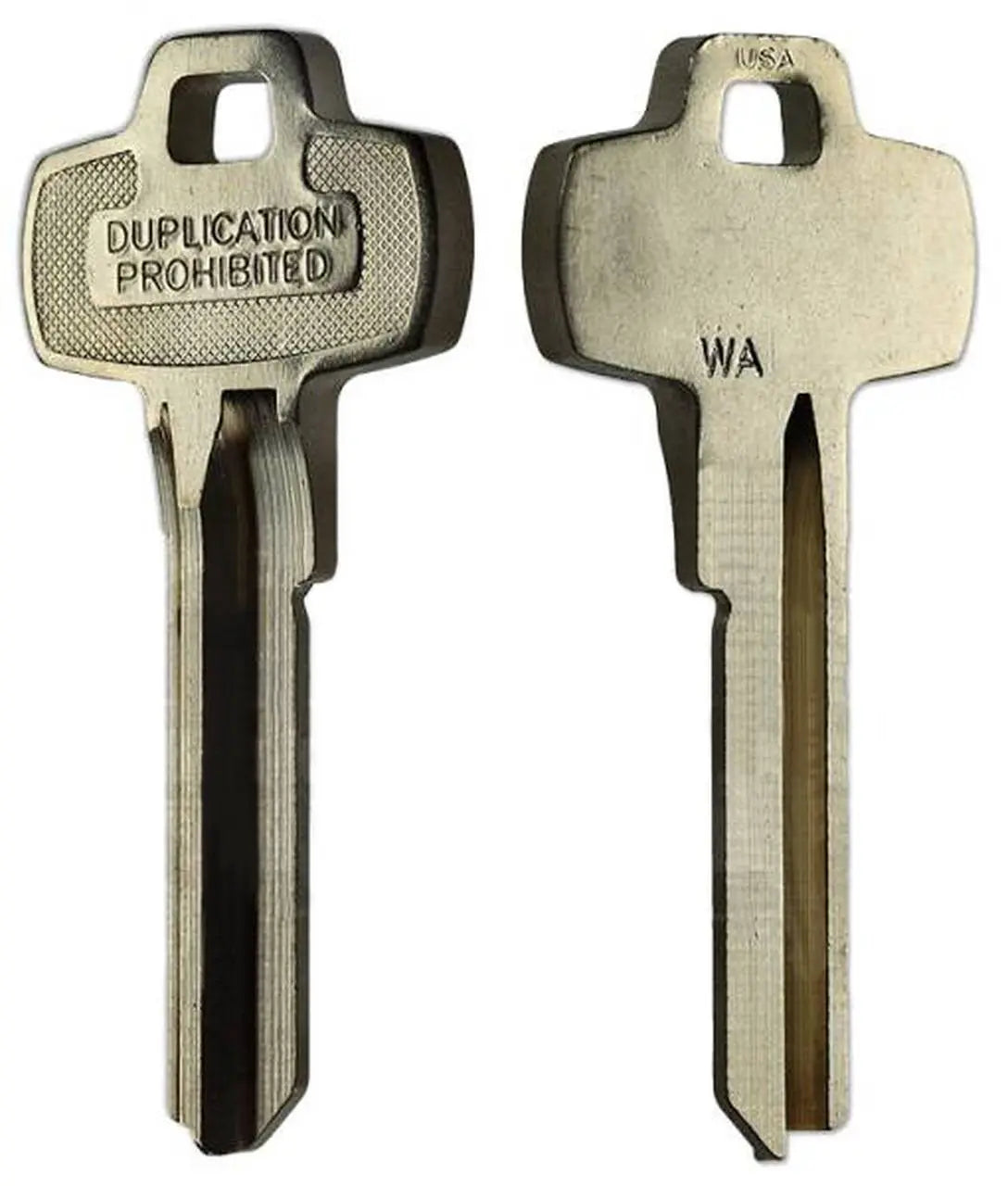 Kaba Ilco 1A1WA1 Look-Alike Best WA Key Blank, Nickel Silver