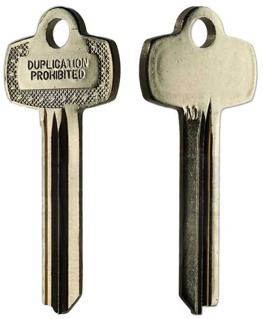 Kaba Ilco 1A1M1 Look-Alike Best M Key Blank, Nickel Silver
