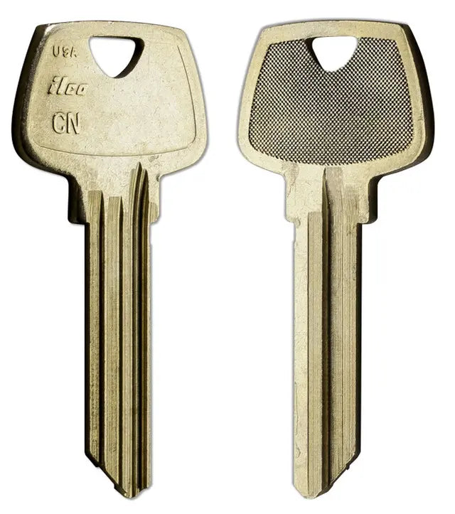Kaba Ilco 01007CN Sargent Key Blank – Nickel Silver, 6-Pin, CN Keyway