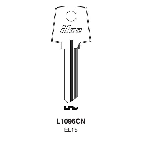 Kaba Ilco L1096CN EL15 Key Blank