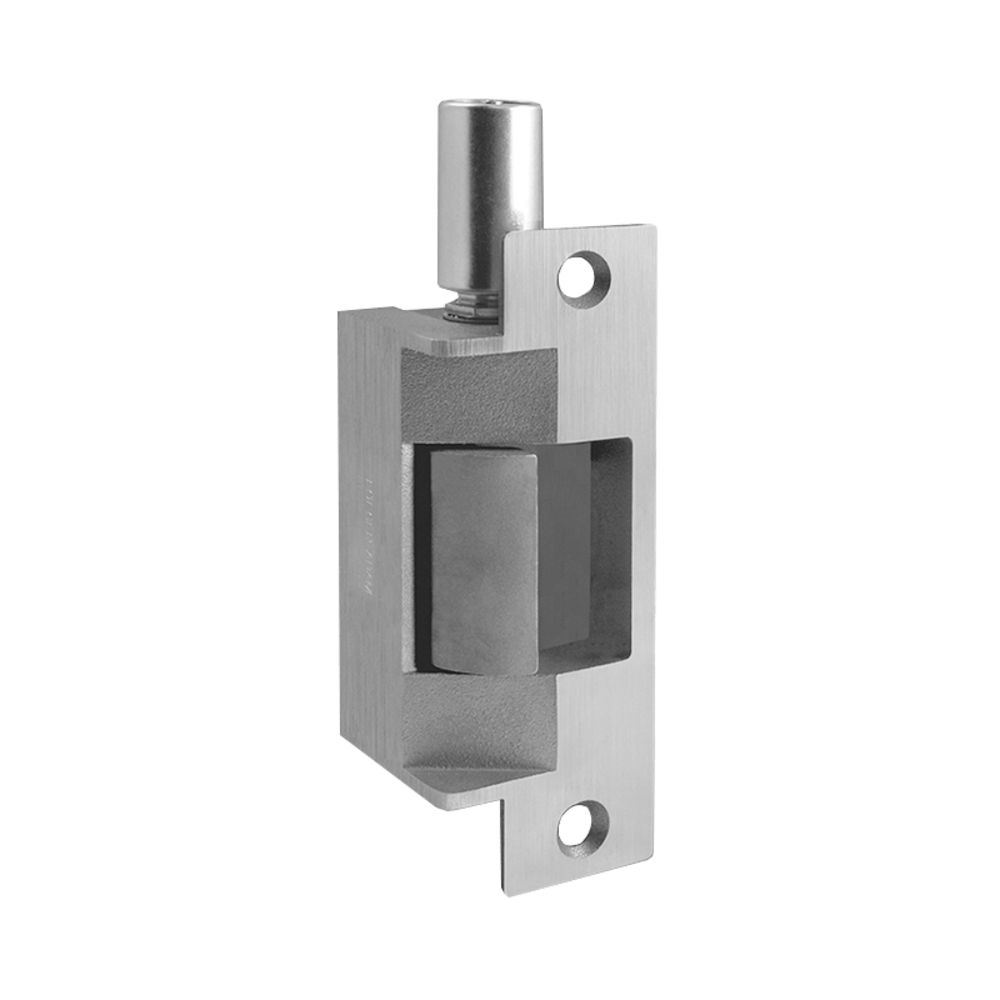 HES 712 24D 630 LBMLCM Fail Secure, Complete 24VDC Electric Strike, 1/2" Keeper, Metal Frame, Latchbolt & Locking Cam Monitor, Satin Stainless Steel