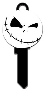 SC1-D118 Disney Keys Schlage JACK SKELLINGTON HEAD SHAPE