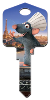 SC1-D126 Disney Keys Schlage Ratatouille