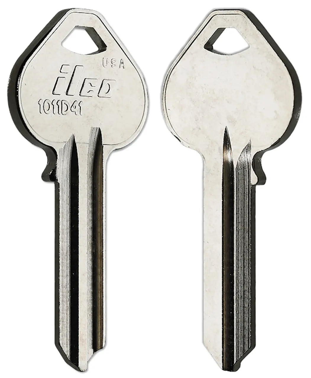 Kaba Ilco 1011D41 Key Blank – Russwin D41 Keyway, Nickel-Plated Brass, 5-Pin