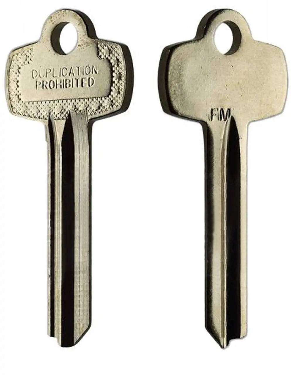 Kaba Ilco 1A1FM1 Look-Alike Best FM Master Key Blank, Nickel Silver