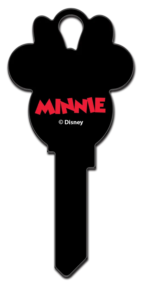 KW-D120 Disney Keys Kwikset MINNIE MOUSE HEAD SHAPE