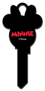 KW-D120 Disney Keys Kwikset MINNIE MOUSE HEAD SHAPE