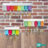 Lucky Line 60560 6 Key Tag Rack 1 Per Card