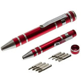 Lucky Line U12201 Precision Pen Screwdriver Asst 1 Per Card