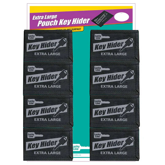 Lucky Line 91308 Extra Large Pouch Key Hider 8 Per Card