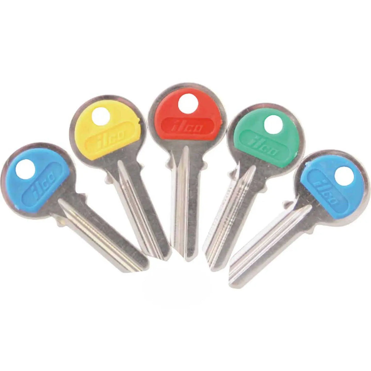 Kaba Ilco Y1-PC Color Collection Key Blank, Assorted