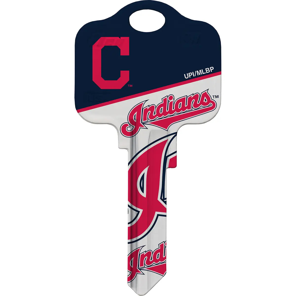Kaba Ilco KW1-MLB-Cleveland INDIANS Baseball House Key Blank KW Keyway