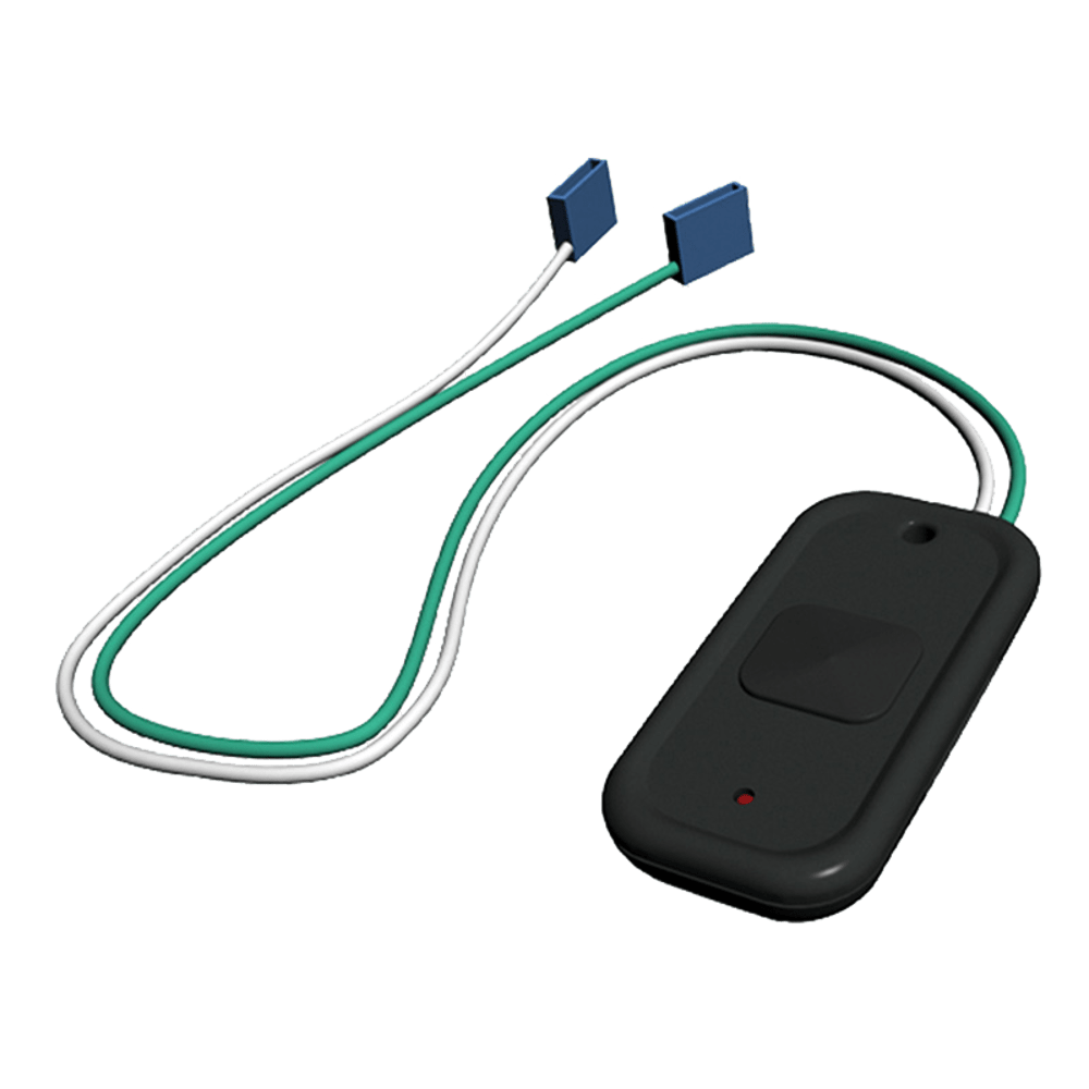 BEA 10TD433PB3V Wired Digital Transmitter, 433 MHz, Flag Connectors, 3V Battery, 1 Button, for use with All Activation Plates Except Jamb and Vestibule