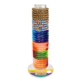 Lucky Line 41000M Multi-Color Wrist Coil Display 28 Pieces