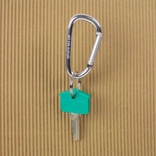 Lucky Line 46193 Large C-Clip with Split Key Ring Silver 10 Per Pack