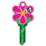 Lucky Line B106S Flowerbee KeyShapes Blank,  Schlage  SC1