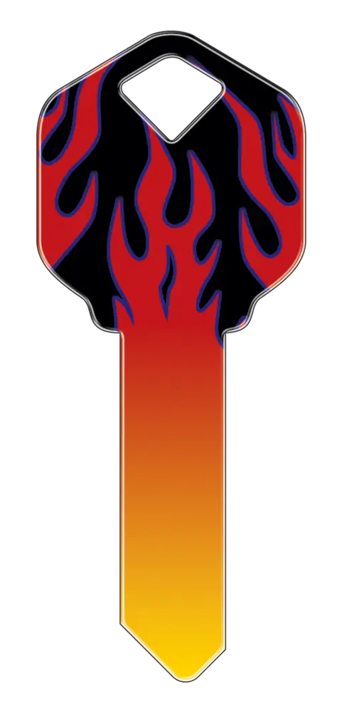 KW-HK11 Happy Keys Kwikset Flames