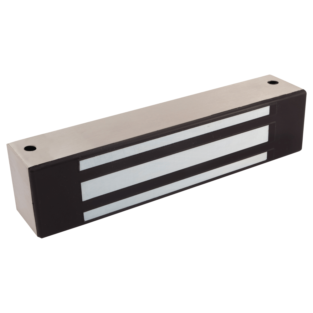 Securitron M32D Model 32 Magnalock, 600lbs. Holding Force, Door Position Switch, 12/24VDC, Satin Stainless Steel