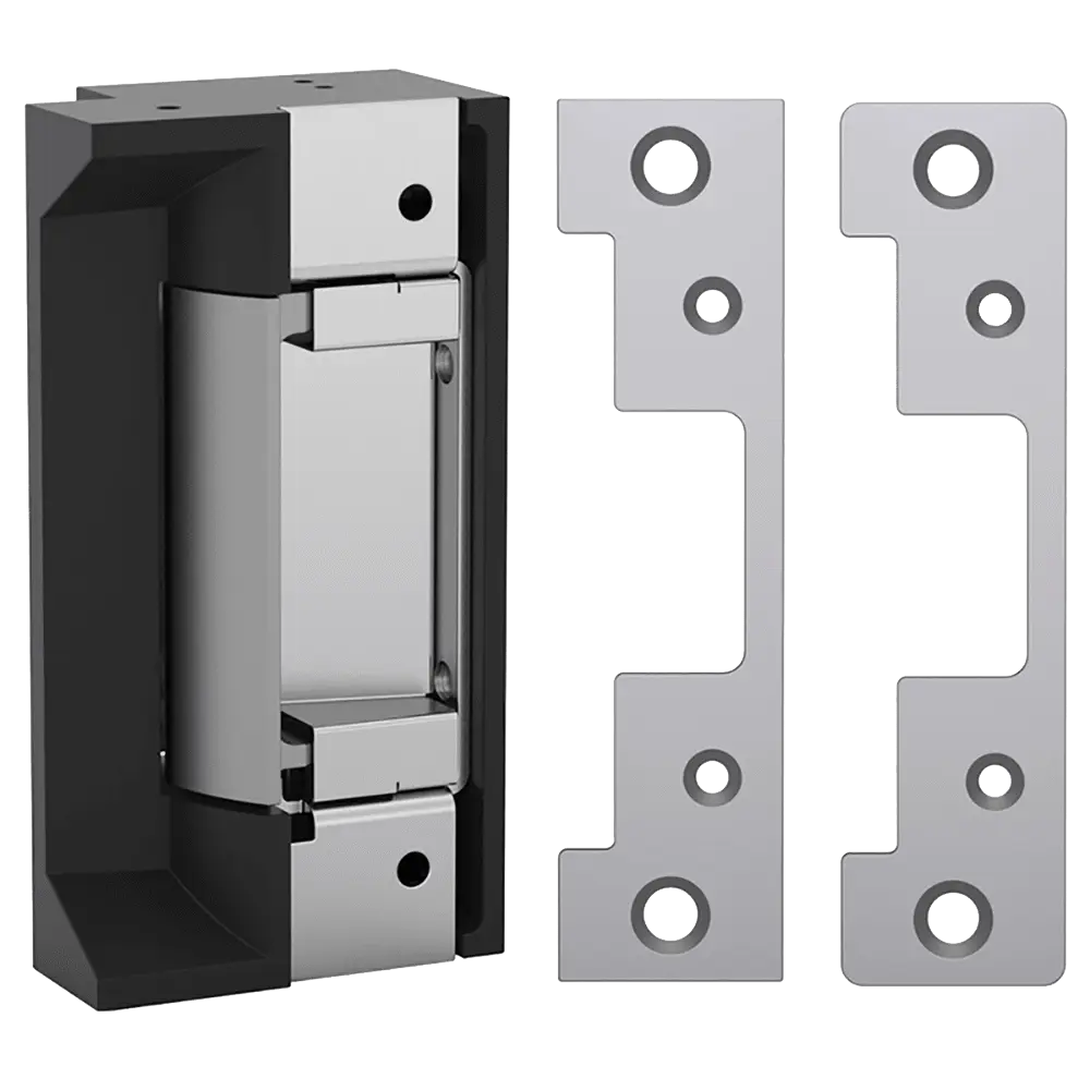 HES 5000C-630 Grade 1 Electric Strike, Fail Safe/Fail Secure, 12/24 VDC, Satin Stainless Steel