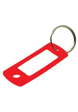 Lucky Line 16970 Key Tag with Ring Red 50 Per Pack