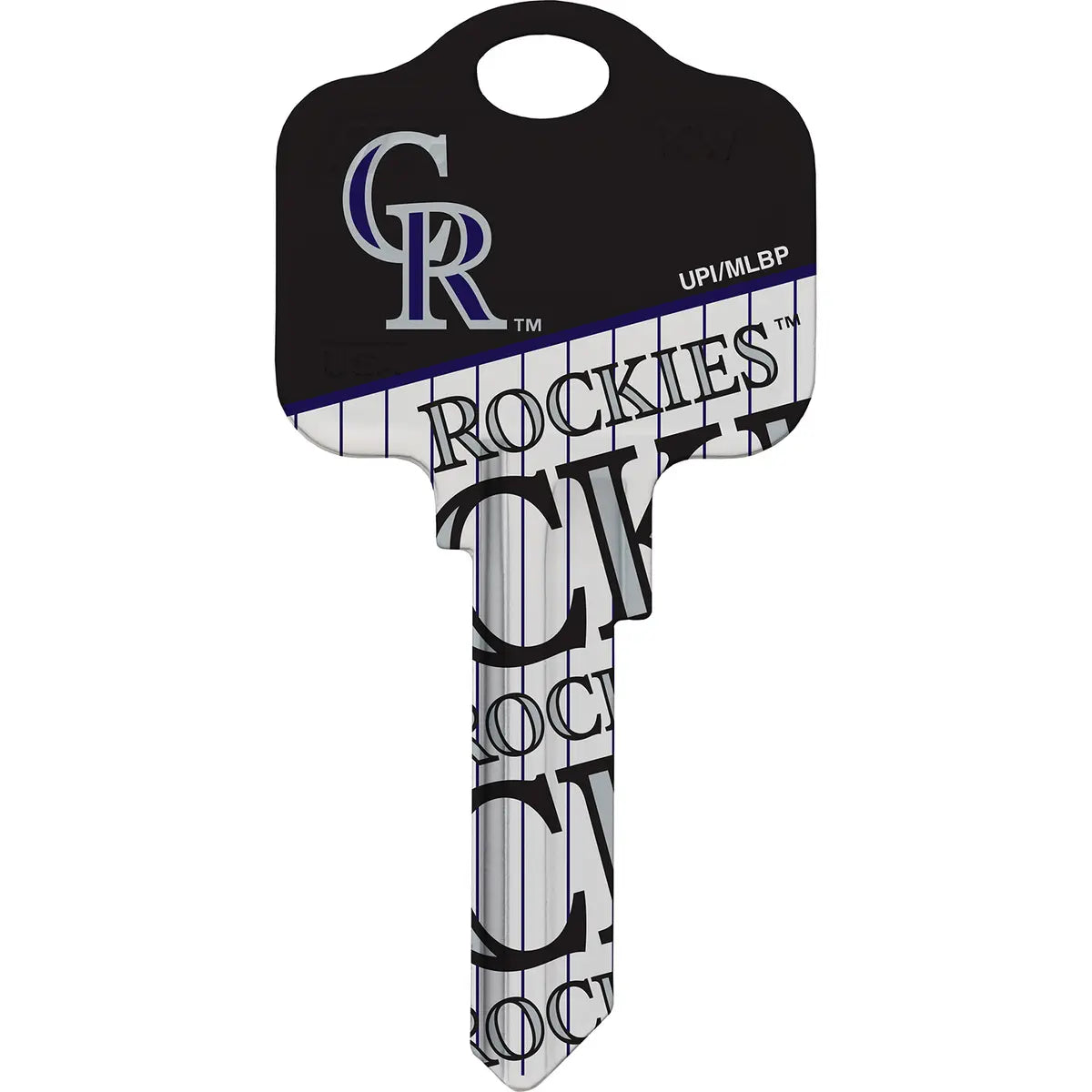 Kaba Ilco KW1-MLB-Colorado ROCKIES Baseball House Key Blank KW Keyway