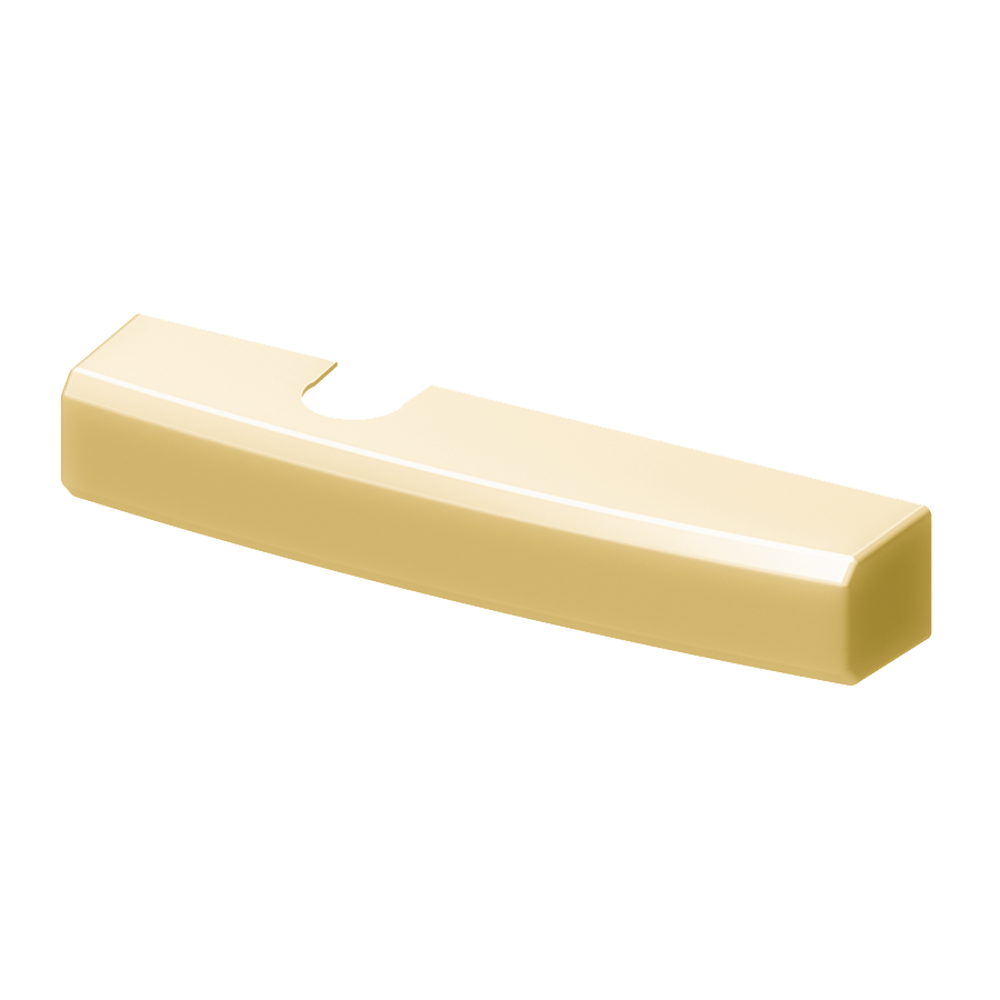 LCN 1450-72 696 1450 Series Slim Plastic Cover, Brass Painted Finish