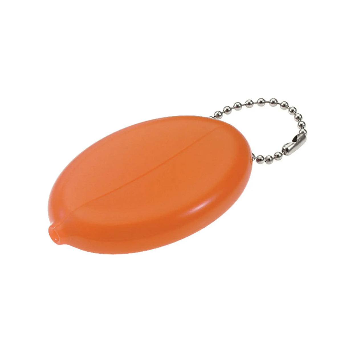 Lucky Line 94156 Squeeze Coin Purse With Ball Chain Orange - Bulk - 10 pieces