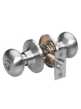 Master Lock BCO0115KA4  BISQUIT KNOB GR3 ENTRY, SATIN NICKEL - KW1
