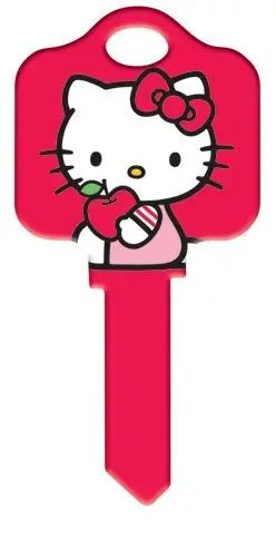 KW-SR3 Hello Kitty Keys Kwikset Hello Kitty Red
