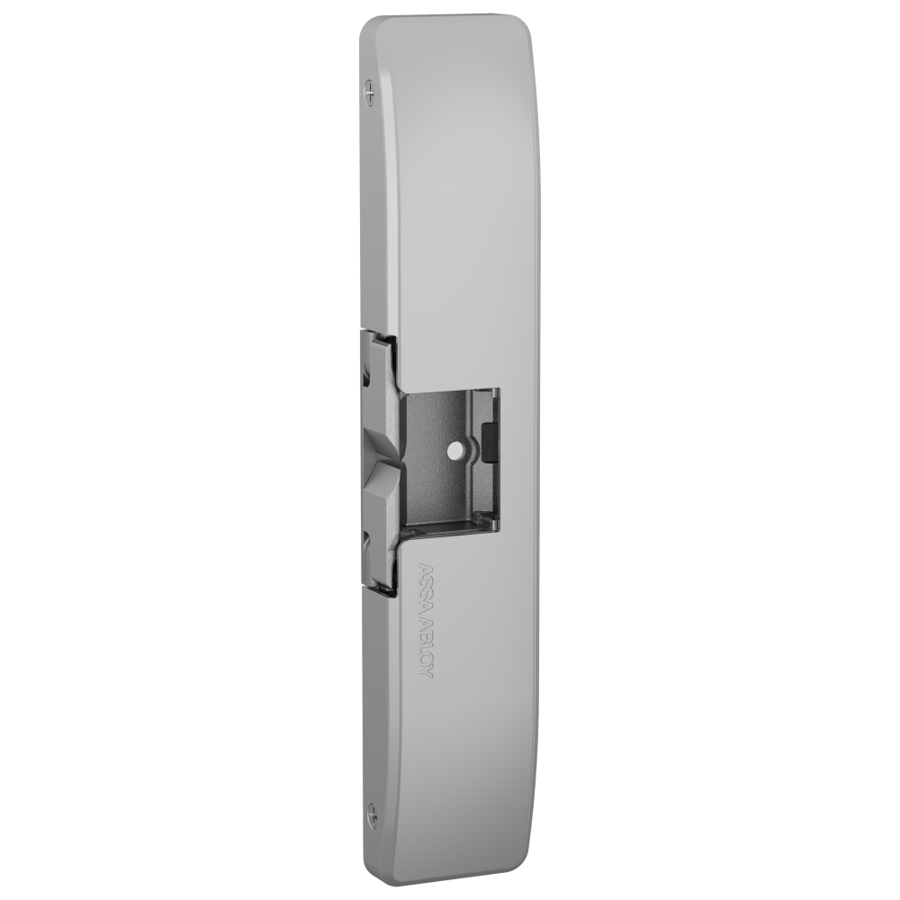 HES 9600-630-LBSM Grade 1 Electric Strike, Fail Safe/Fail Secure, 12/24 VDC, Surface Mounted, 3/4" Thickness, Latchbolt Strike Monitor, Satin Stainless Steel Finish