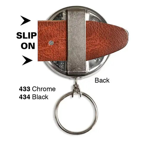 Lucky Line 43301 Chrome Key Bak Slip On 1 Per Card