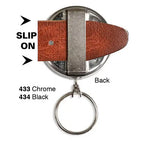 Lucky Line 43301 Chrome Key Bak Slip On 1 Per Card