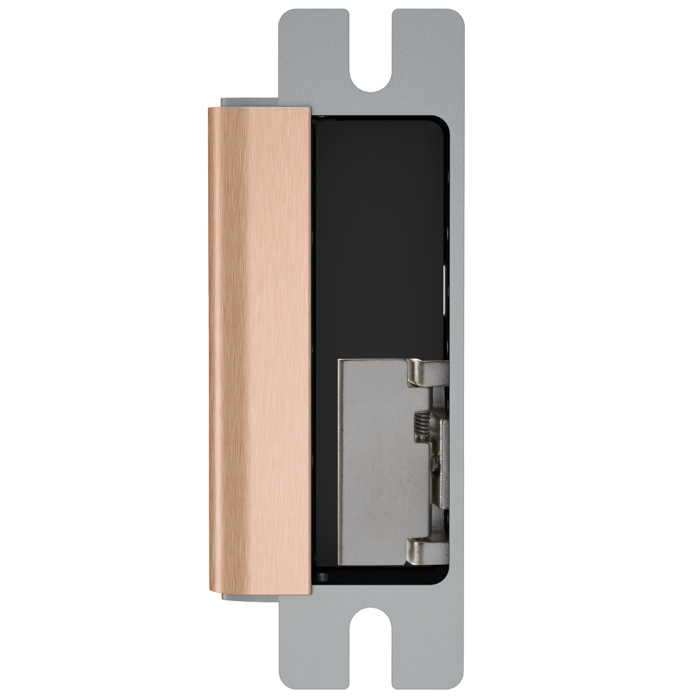 HES 1500-612-LMS Grade 1 Electric Strike, For Cylindrical or Mortise Latchbolt Locks, Auto-Sensing 12/24 VDC, Field Selectable Fail Safe/Fail Secure, Body Only, Lock Monitor, Strike Monitor, Satin Bronze