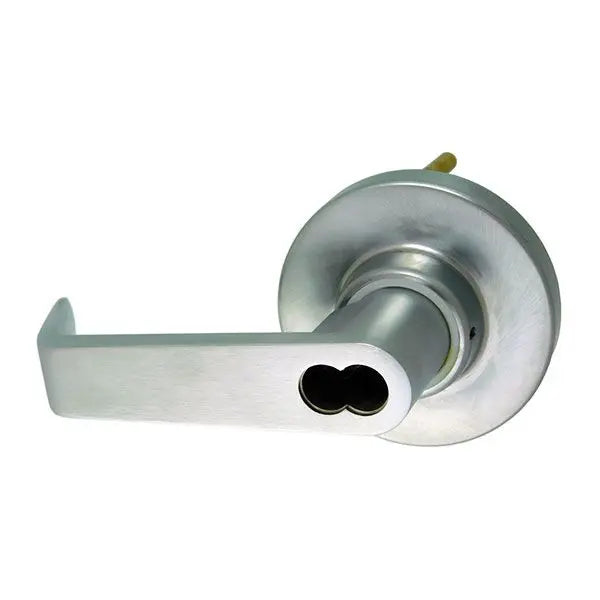 Marks USA M195RS/26D-F14 Classroom Lever with Rose Trim for M9900 Series Panic Device, LFIC Yale, Satin Chrome