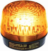 Seco-Larm SL-126Q/A 6-12 VDC 2-wire Strobe Light, Xenon tube, UL Listed, Amber