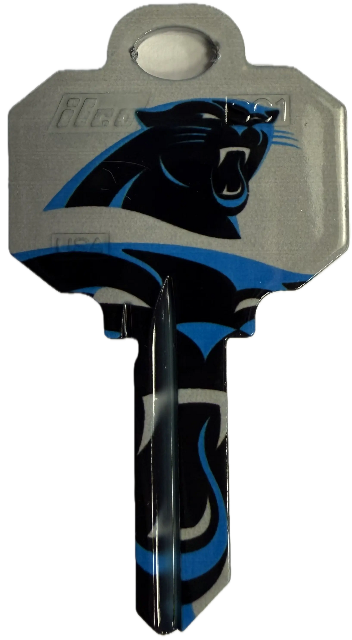 Kaba Ilco SC1-NFL-PANTHERS Carolina Panthers Football House Key Blank SC1 Keyway