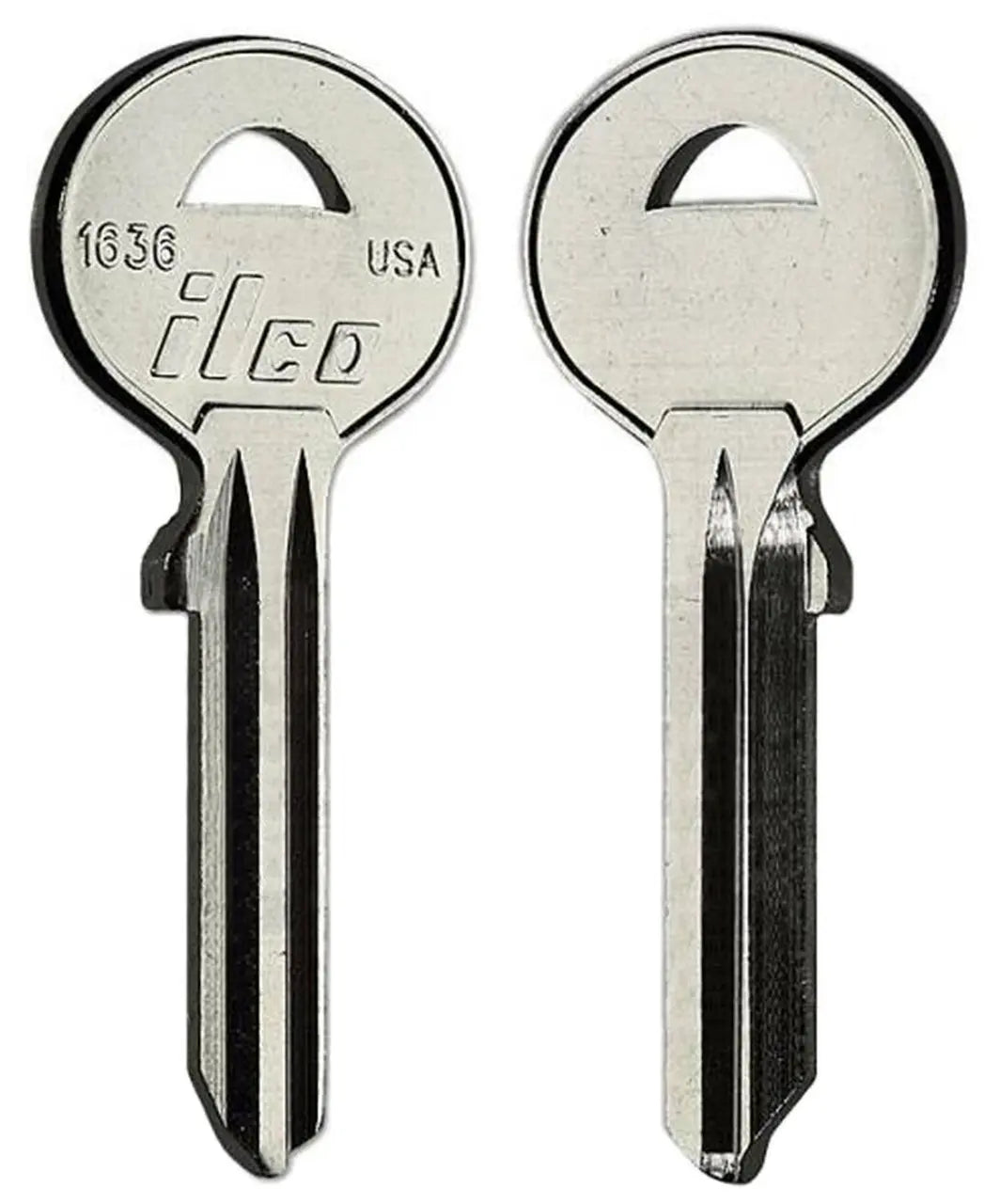 Kaba Ilco 1636 Key Blank – McGunn/Sun/Wilson/Diplomat Safe Keyway