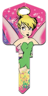 KW-D65 Disney Keys Kwikset Tinker Bell Stencil Tink