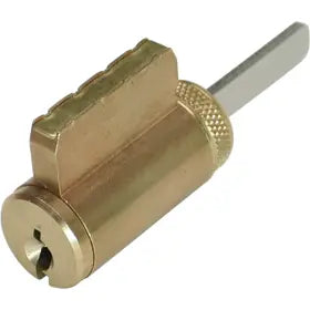K001SCF-4-A2 Key In Knob, Lever, Deadbolt Cylinder Schlage SC7, Satin Brass