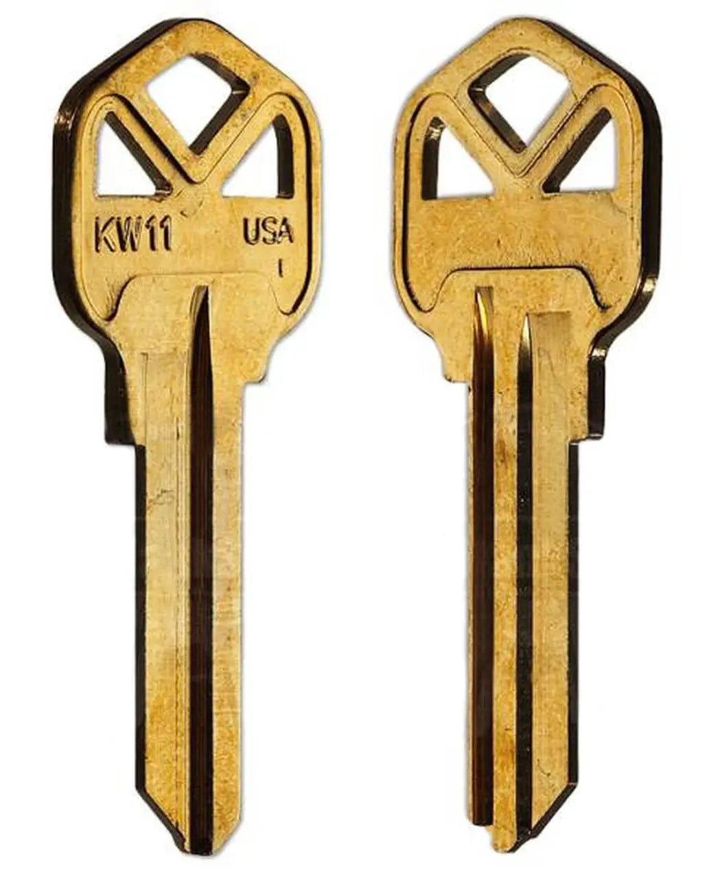 Taylor KW11-BR Kwikset Key Blank, Brass - 50 per box (A1176KT)