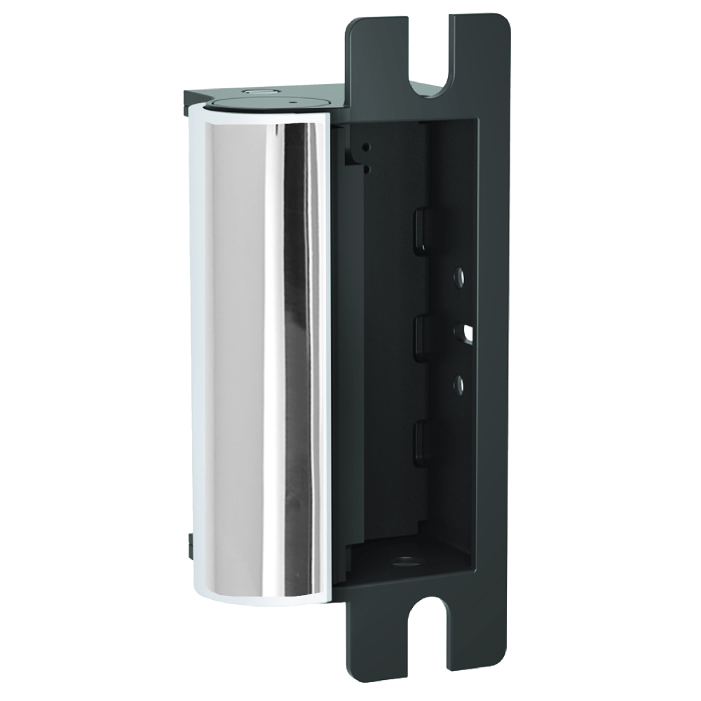 HES 1006-F-629-LBM Fail Safe, Universal 12/24VDC Electric Strike, Body Only, Latchbolt Monitor, Bright Stainless Steel