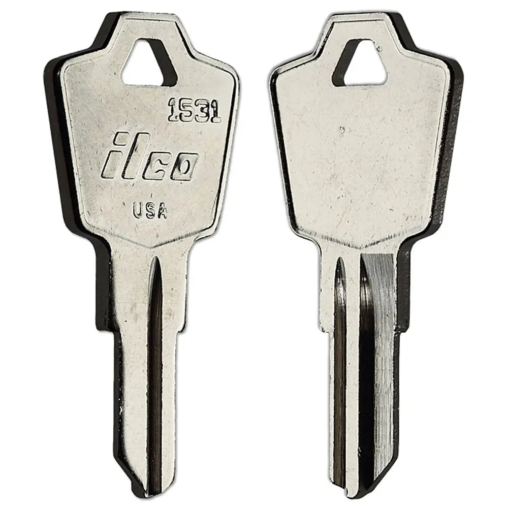 Kaba Ilco 1531 Esp Key Blank – Nickel-Plated Brass, Pin Tumbler, ES84