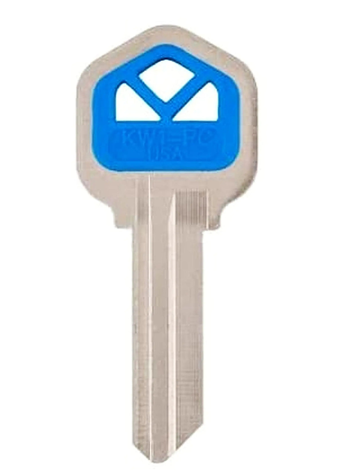 Kaba Ilco KW1-PC-BLUE Key Blank "All Blue"