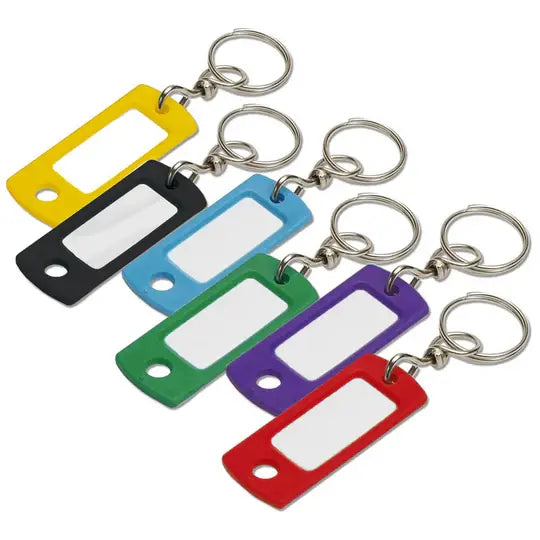 Lucky Line 16800 Key Tag with Swivel Ring Asst 200 Per Display Box
